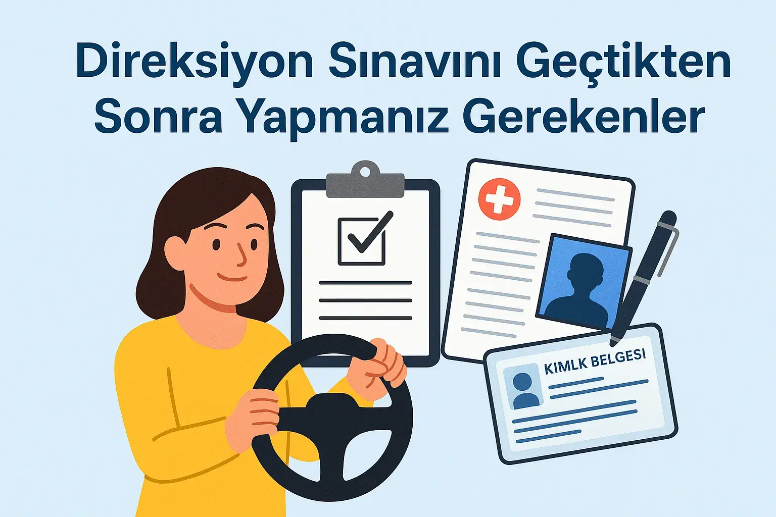 Direksiyon Sınavını Geçtikten Sonra Yapmanız Gerekenler