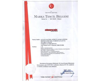 Marka Tescil Belgesi